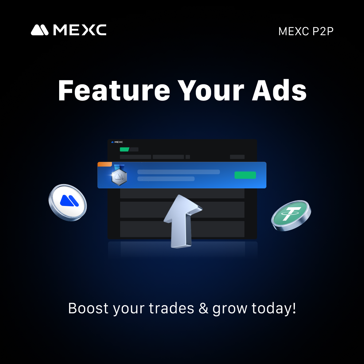Rise to the Top: MEXC P2P Featured Ads Challenge