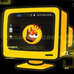 Bonk Computer Token Logo